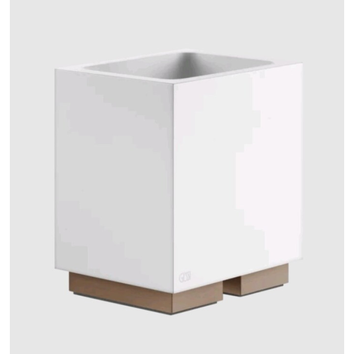 Gessi 20831#708 стакан Rettangolo Copper Brushed PVD