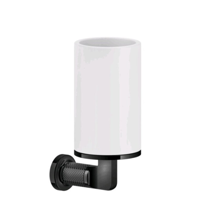 Gessi 58507#706 стакан для ванны Black Metal PVD