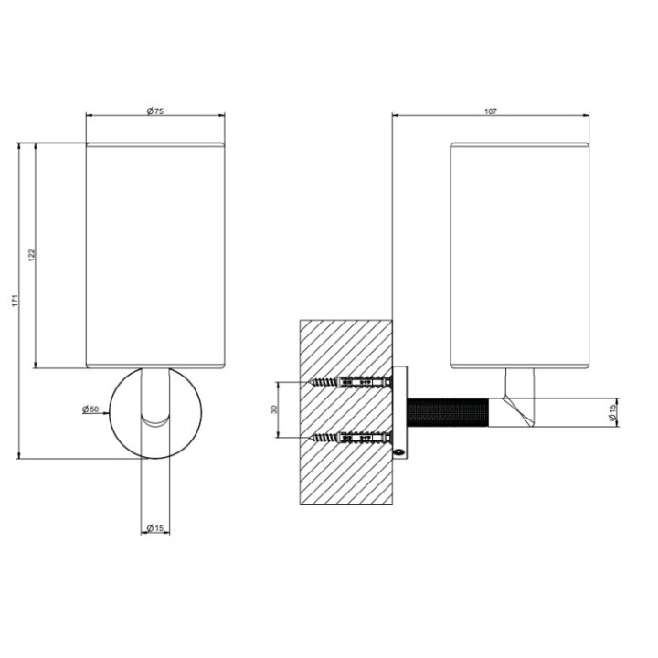 Gessi 63707#030 стакан Anello Copper PVD