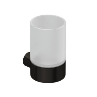 Kludi VELA R Стакан для ванны сталь оружейная