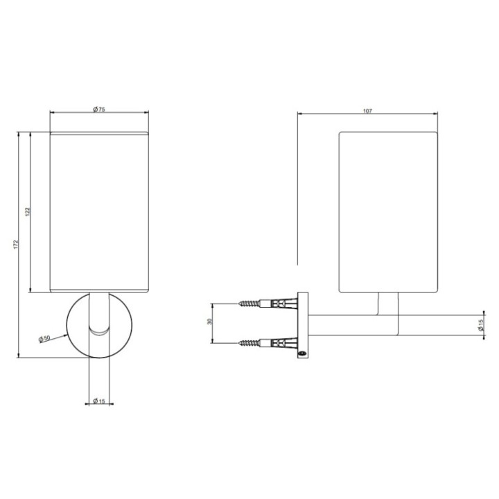 Gessi 63607#707 стакан Black Metal Brushed PVD