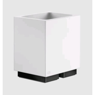 Gessi Rettangolo Стакан для ванны Black Metal PVD