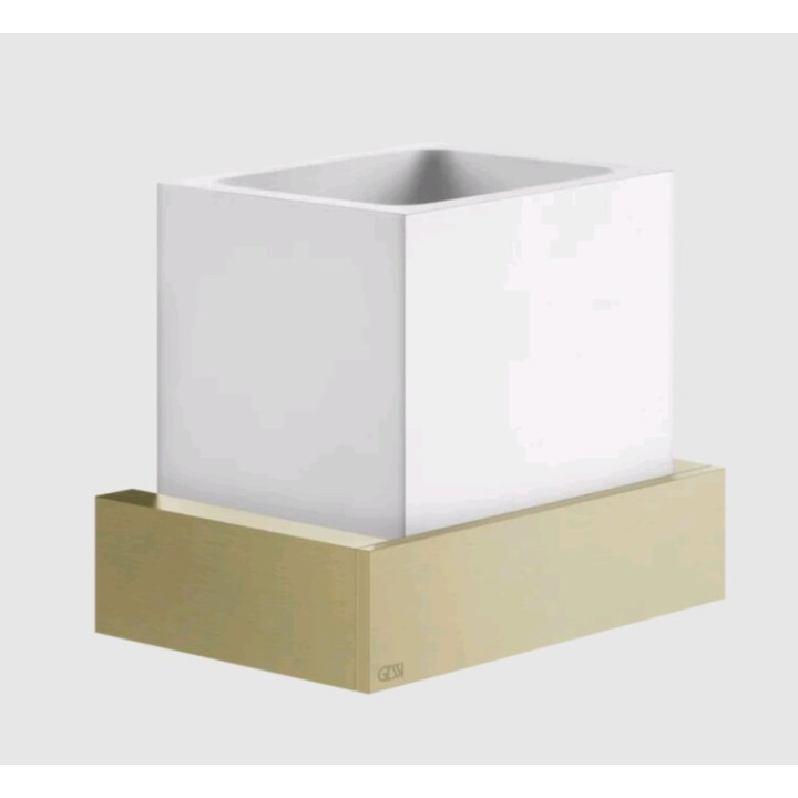 Gessi 20807#727 Стакан Brushed Brass PVD