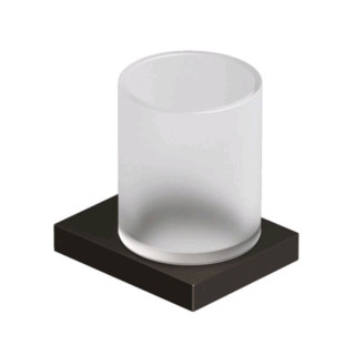 Kludi VELA C Стакан для ванны сталь оружейная