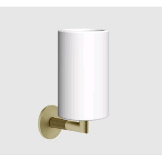 Gessi Ingranaggio Стакан для ванны Brushed Brass PVD