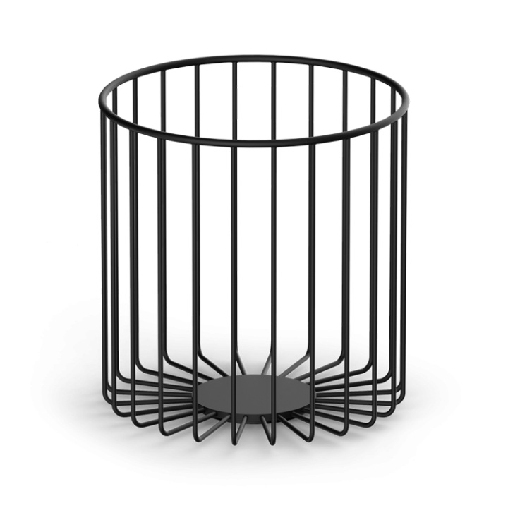 Decor Walther 0859260 Matt Black Ведро для ванны