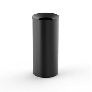 Decor Walther DW Мусорный бак для мусора Matt Black, Nero Opaco