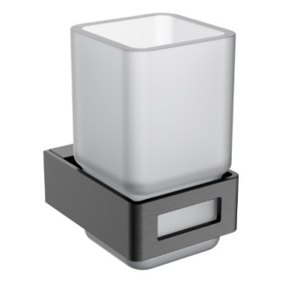 Boheme Q Стакан для ванны Gun Metall