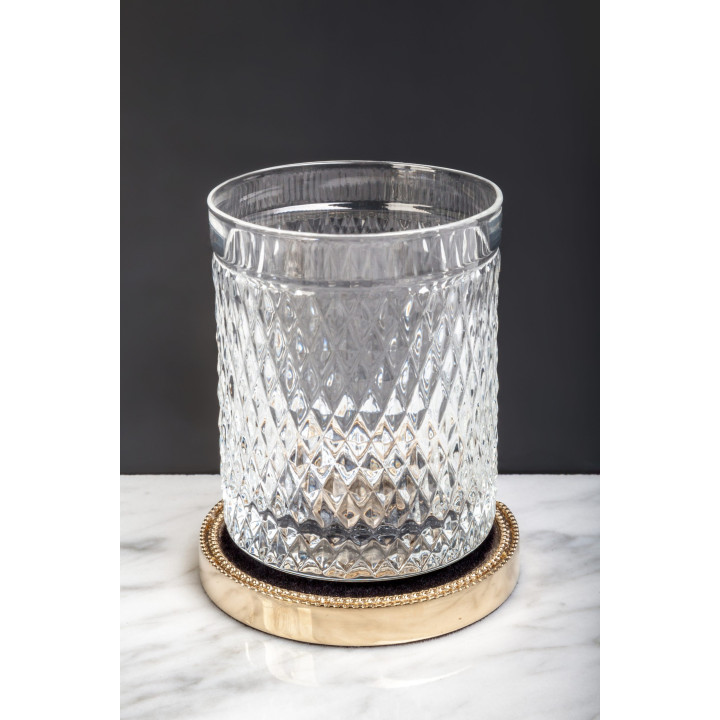 Boheme 10218 Murano Cristal стакан Gold