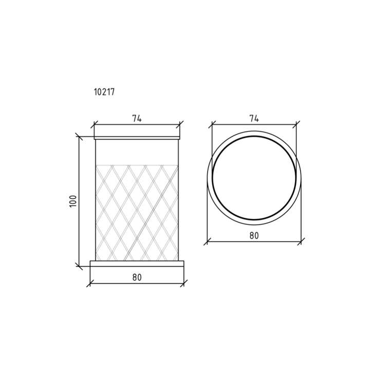 Boheme 10217 Murano Cristal стакан для ванны хром