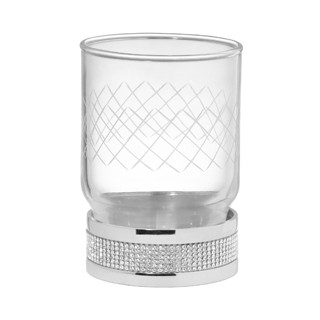 Boheme Royal Cristal Стакан для ванны Chrome