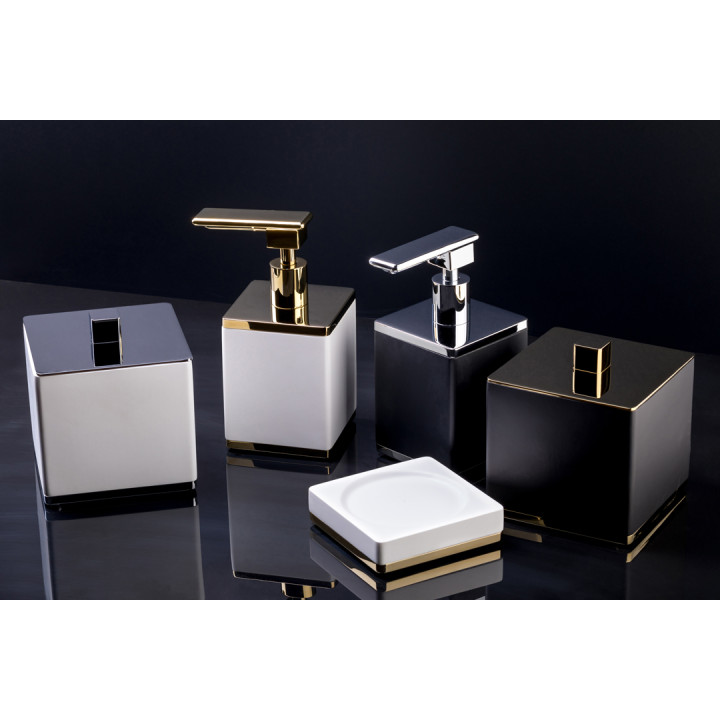 Boheme 10961-B-CR стакан для ванны Black