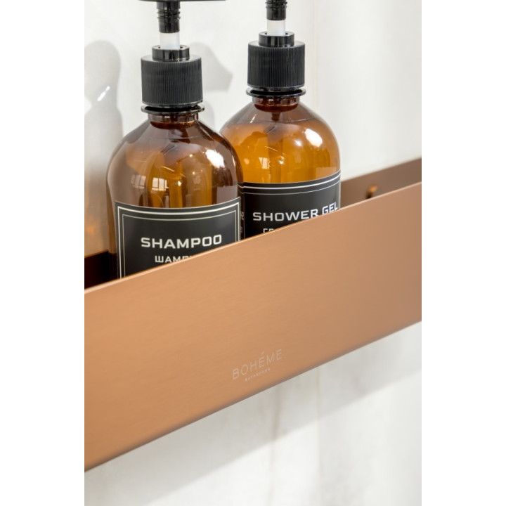 Boheme 10967-BRB Полка для ванны Brushed Bronze