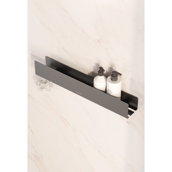 Полка для ванны Boheme 10967-GM Gun Metall