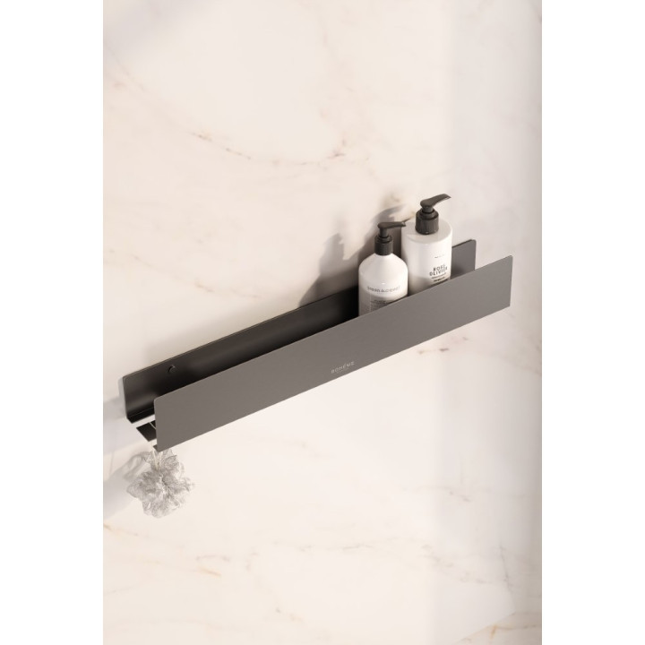Полка для ванны Boheme 10967-GM Gun Metall