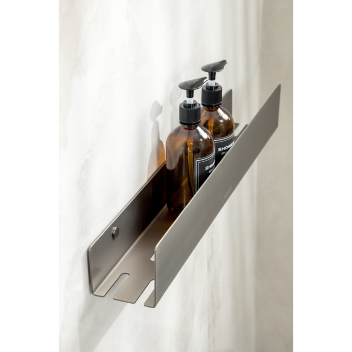 Полка для ванны Boheme 10967-GM Gun Metall