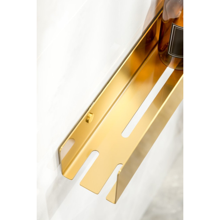 Boheme 10967-BR — полка для ванны, бронза