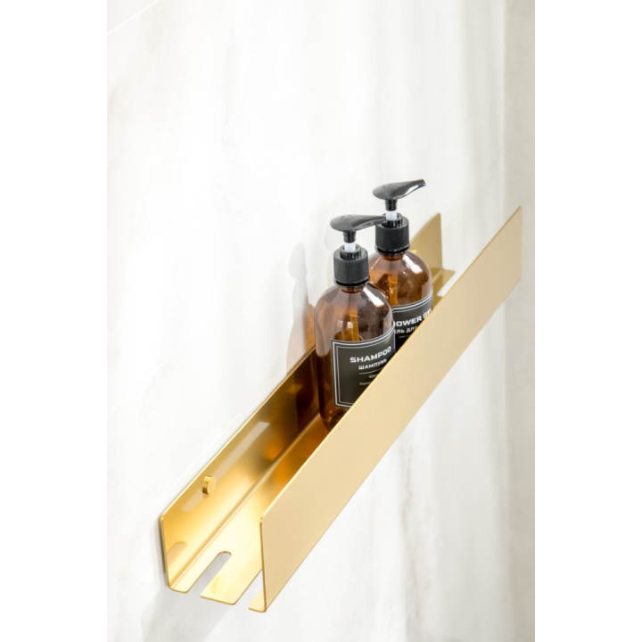 Boheme 10967-BR — полка для ванны, бронза