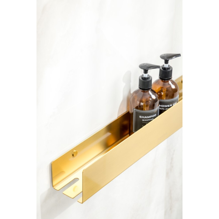 Boheme 10967-BR — полка для ванны, бронза
