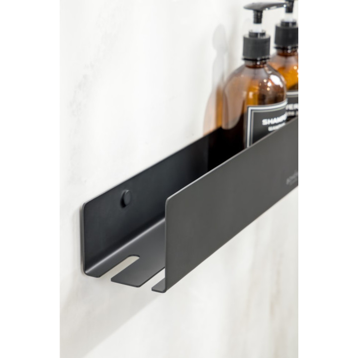 Полка для ванны Boheme 10967-B Black