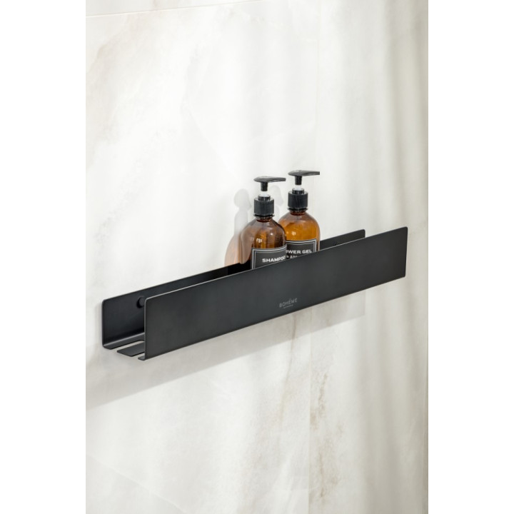Полка для ванны Boheme 10967-B Black