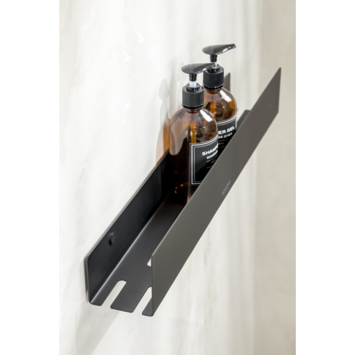 Полка для ванны Boheme 10967-B Black