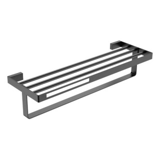 Boheme Q Полка для ванны Gun Metall