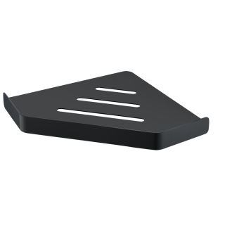 Boheme 10318-B полка для ванны Black — угловая