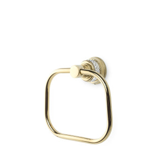 Boheme AURA Полотенцедержатель кольцо для ванны 7.4 см Gold