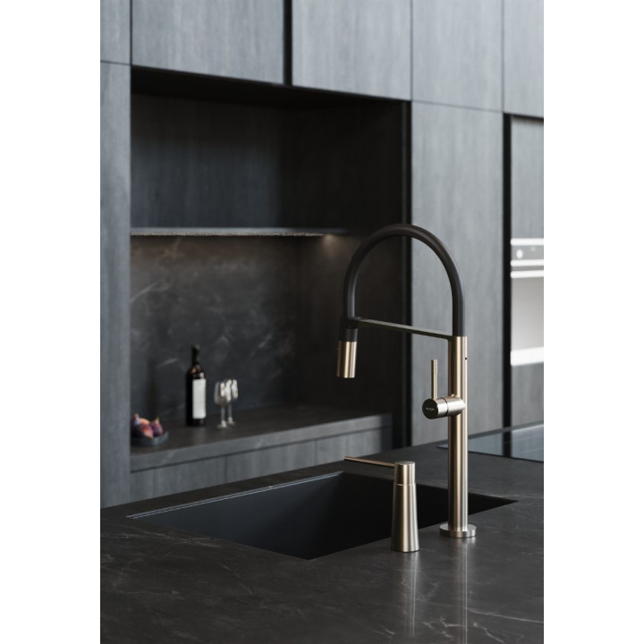 Boheme 630-BR дозатор для мыла встраиваемый Bronze