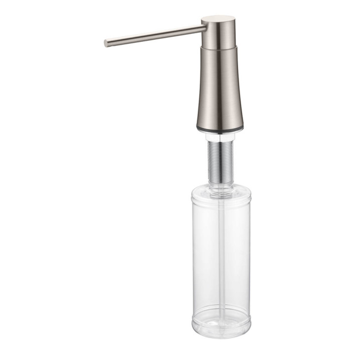 Boheme 630-NB дозатор мыла встраиваемый Nickel Brush