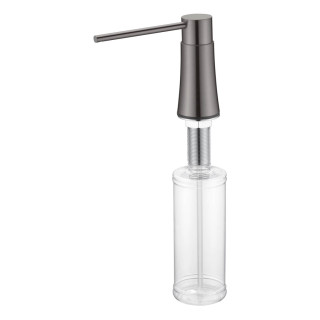 Boheme Add Дозатор для мыла, для кухни встраиваемый Gun Metall