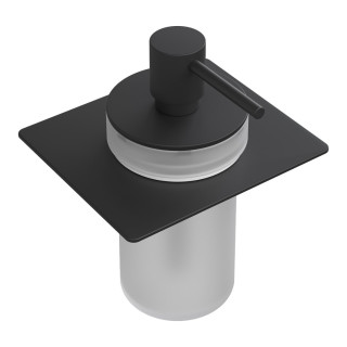 Boheme SPACE Дозатор для мыла подвесной Black