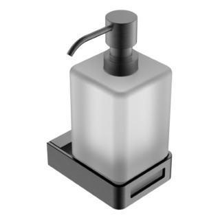 Boheme Q Дозатор для мыла подвесной Gun Metall