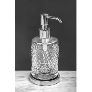 Boheme Murano Cristal Дозатор для мыла настольный Chrome
