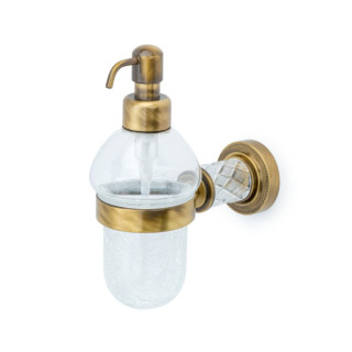 Boheme Murano Cristal Дозатор для мыла подвесной Bronze