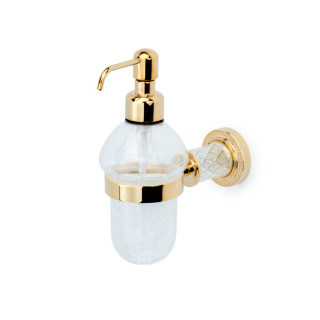 Boheme Murano Cristal Дозатор для мыла подвесной Gold