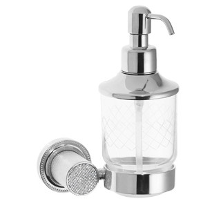 Boheme Royal Cristal Дозатор для мыла подвесной Chrome