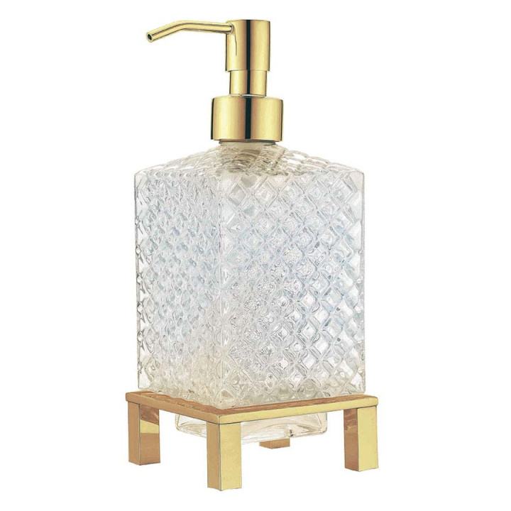 Boheme 10225 дозатор для мыла Gold настольный