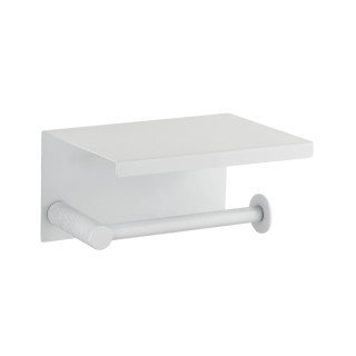 Boheme Uno Бумагодержатель с крышкой для туалетной бумаги подвесной White