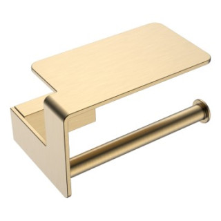 Boheme Q Бумагодержатель для туалетной бумаги подвесной Matt Gold