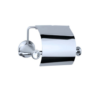 Boheme Puro Бумагодержатель с крышкой для туалетной бумаги подвесной Chrome