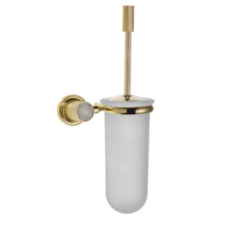 Boheme Royal Cristal Ёршик для унитаза подвесной Gold