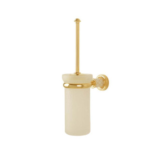 Boheme Murano Ёршик для унитаза подвесной Gold