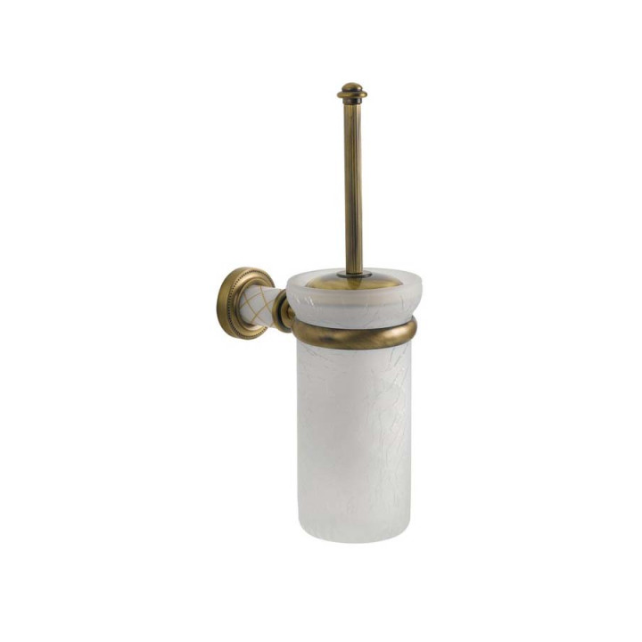 Boheme 10913-W-BR ёршик для унитаза Bronze