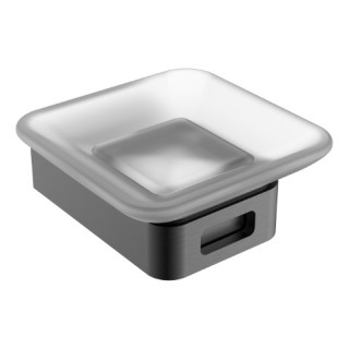 Boheme 10943-GM мыльница Gun Metall для ванны