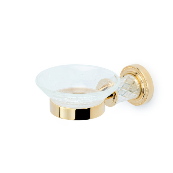 Boheme 10903-CRST-G мыльница Murano Cristal Gold