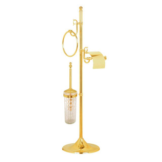 Boheme Imperiale Ёршик-стойка для унитаза Gold