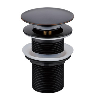 Boheme Add Донный клапан для раковины без перелива Black