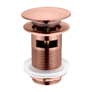 Boheme Add Донный клапан для раковины без перелива Copper Brushed